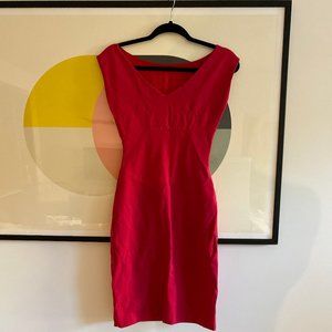 DVF Red Dress